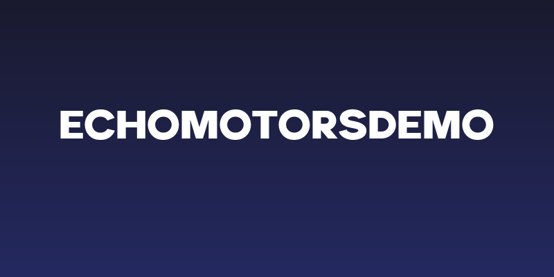 EchomotorsDemo Social Header