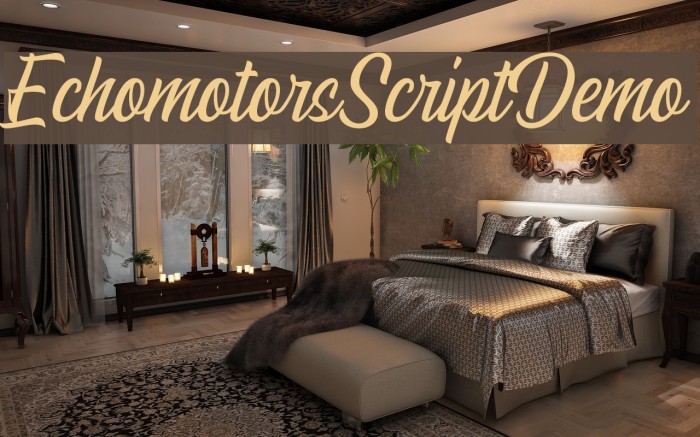 EchomotorsScriptDemo フォント examples