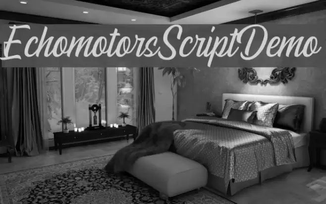 EchomotorsScriptDemo フォント examples