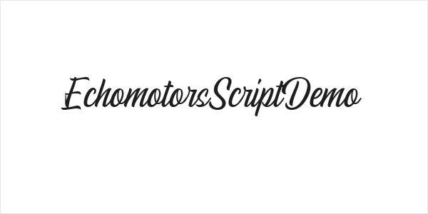 EchomotorsScriptDemo Logo