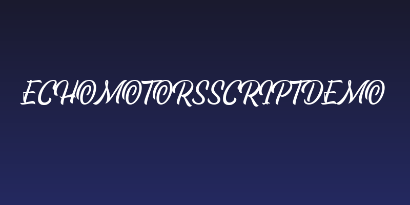 EchomotorsScriptDemo Social Header