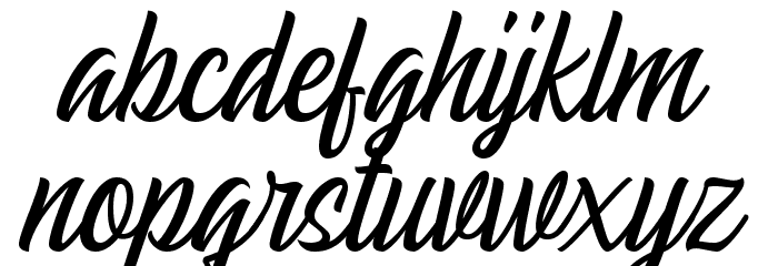 EchomotorsScriptDemo フォント 小文字
