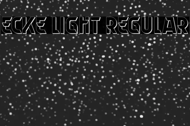 Ecke Light Regular Example 1