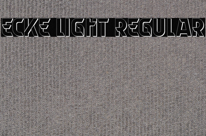 Ecke Light Regular Example 2