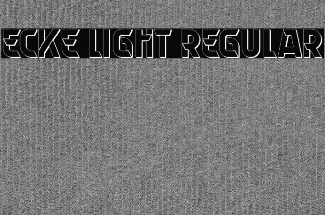 Ecke Light Regular Example 2
