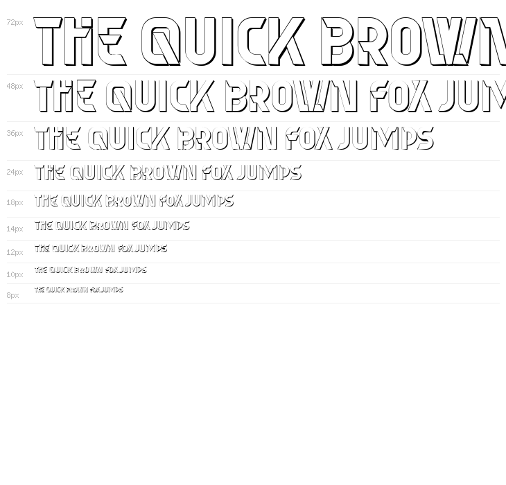 Ecke Light Regular Waterfall