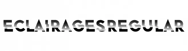 Eclairages Regular  Free Fonts Download