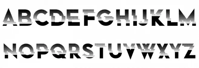 Eclairages Regular フォント 大文字