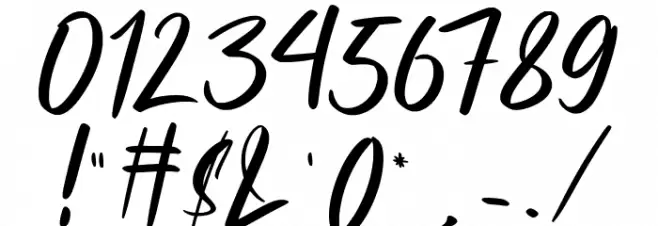 Eclaire Шрифта ДРУГИЕ символов