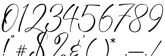 Eclat Font OTHER CHARS
