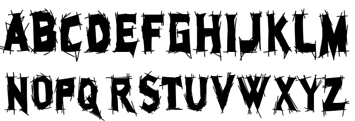 Eclectic Club Font UPPERCASE