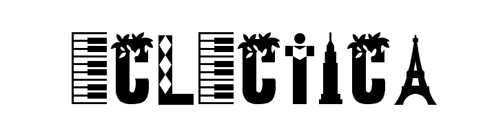 Eclectic Font LOWERCASE