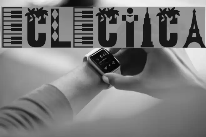 Eclectica Font examples