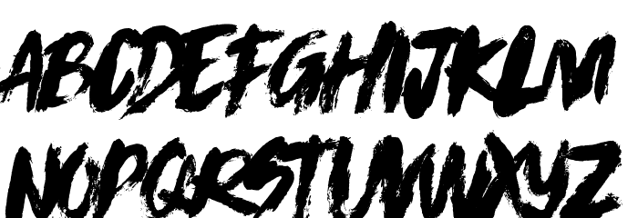 Eclipse Demo Font LOWERCASE