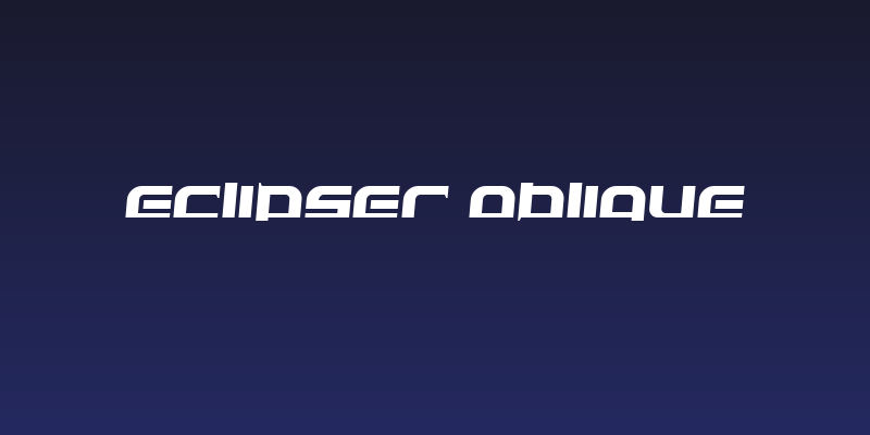 Eclipser Oblique Social Header