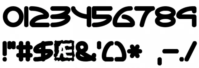 Ecliptic -BRK- Font OTHER CHARS