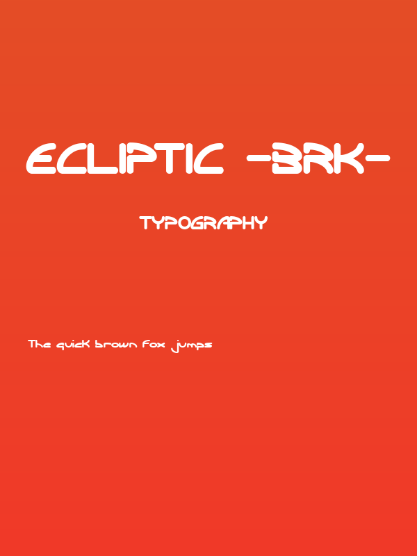 Ecliptic -BRK- Poster
