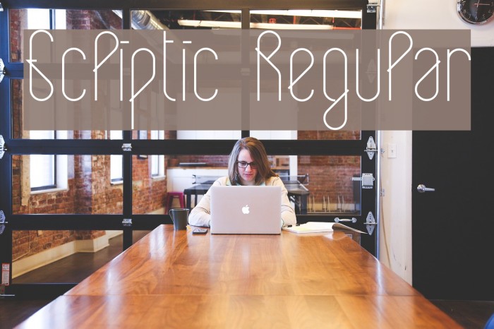 Ecliptic Regular Font examples
