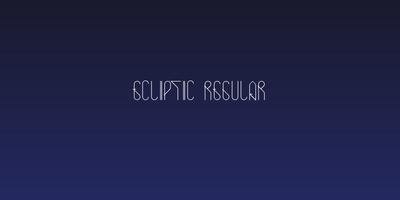 Ecliptic Regular Social Header