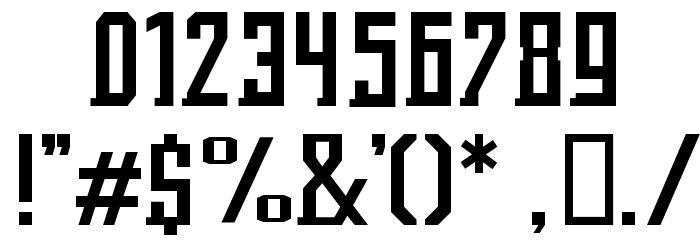 Eclix Font OTHER CHARS