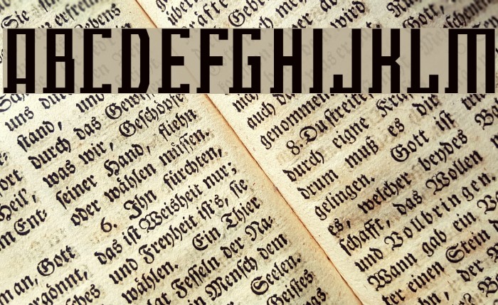 Eclix Font examples