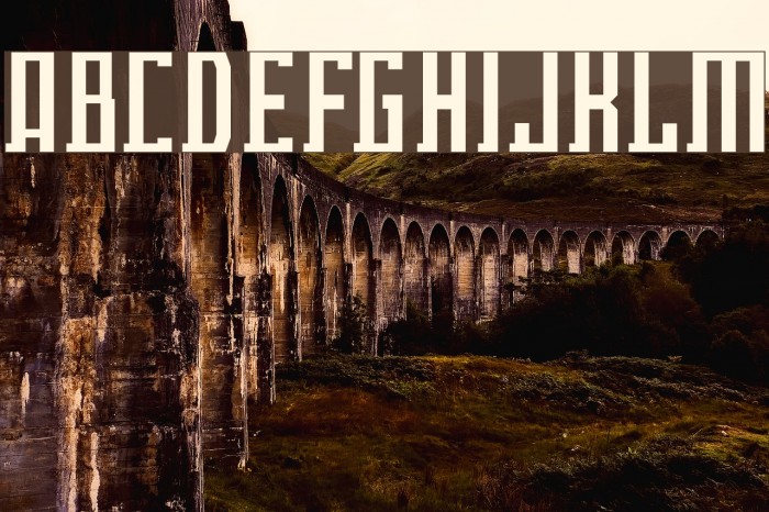 Eclix Font examples