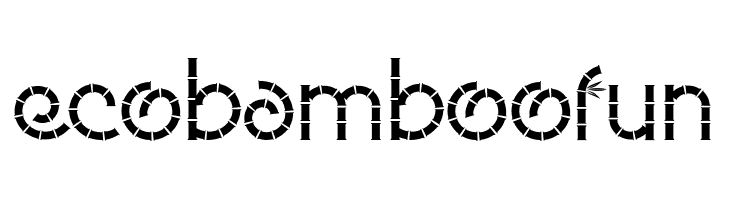 Eco Bamboo Fun  नि: शुल्क फ़ॉन्ट्स डाउनलोड