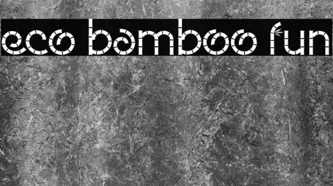 Eco Bamboo Fun Example 1