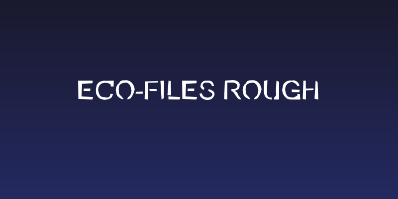 Eco-Files Rough Social Header