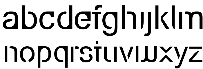 Eco-Files Font LOWERCASE