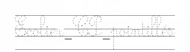 Ecolier_CP_pointillés  免费字体下载