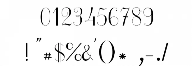 Ecolier_court Font OTHER CHARS