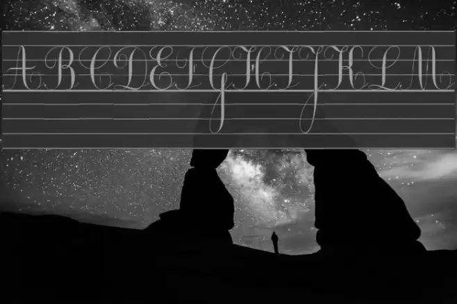 Ecolier_lignes Font examples