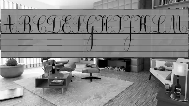 Ecolier_lignes Font examples