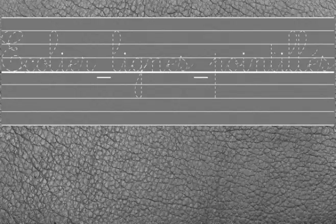 Ecolier_lignes_pointillés Font examples