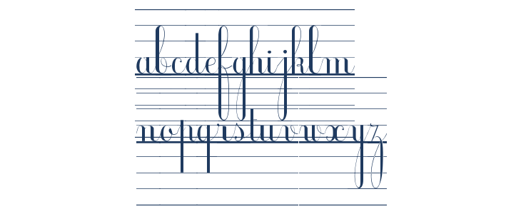 Ecolier_lignes Lowercase