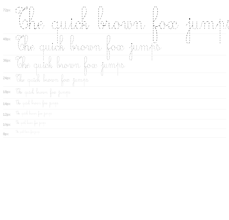 Ecolier_pointillés Waterfall