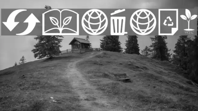 Ecology Font examples