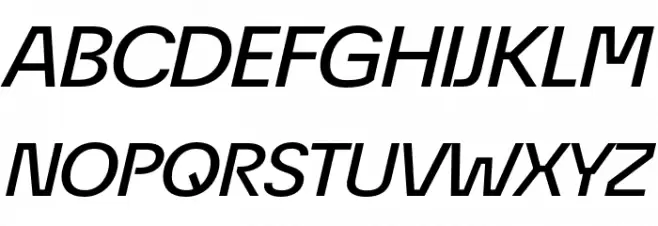 EconoSansRed-64MedExpIta Schriftart Groß
