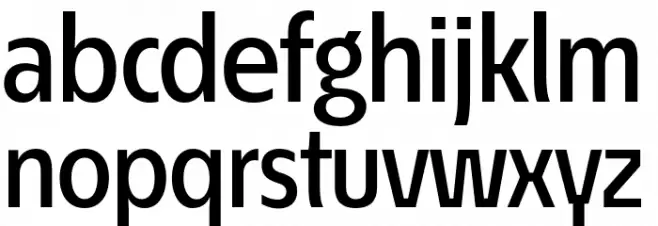 EconoSansRed-65Medium 字体 小写