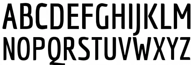 Economica Bold Шрифта ВЕРХНИЙ