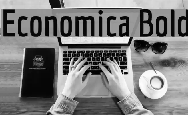 Economica Bold Font examples