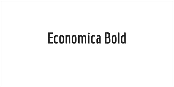 Economica Bold Logo