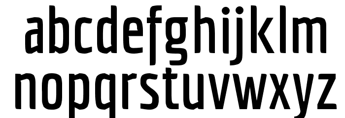 Economica Bold Font LOWERCASE