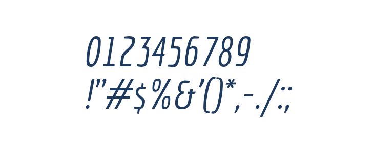 Economica-Italic1 Other Characters