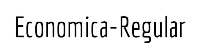 Economica-Regular  baixar fontes gratis