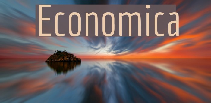 Economica Font examples