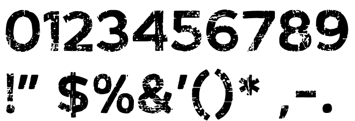 Ecoplan Font OTHER CHARS
