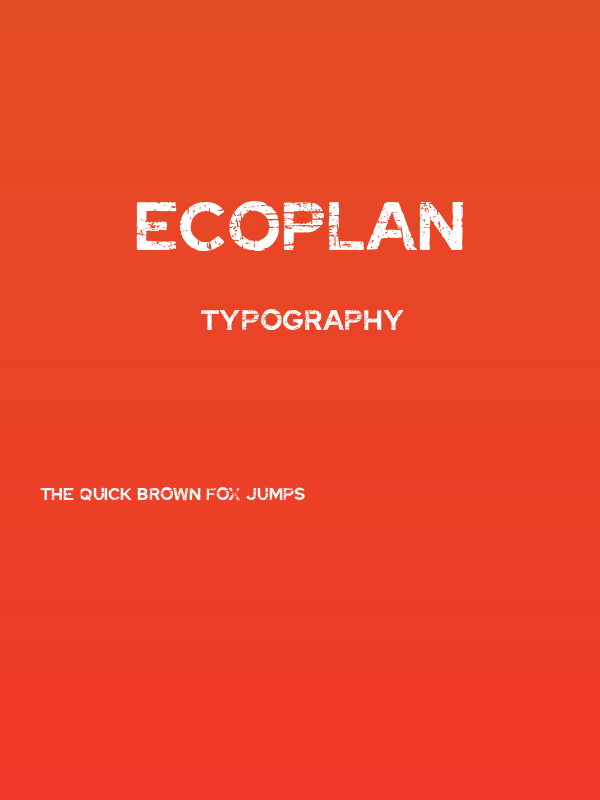 Ecoplan Poster