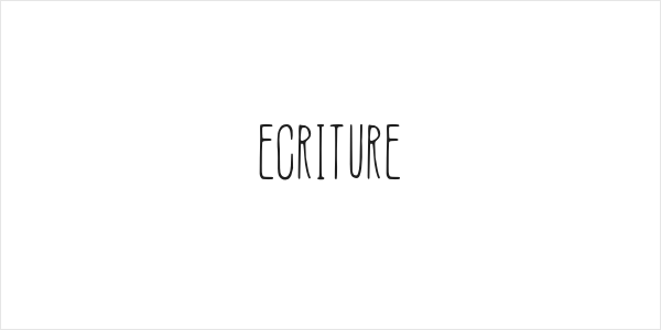 Ecriture Logo